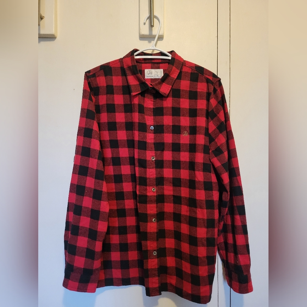Swanndri Buffalo Check Cotton Flannel Shirt